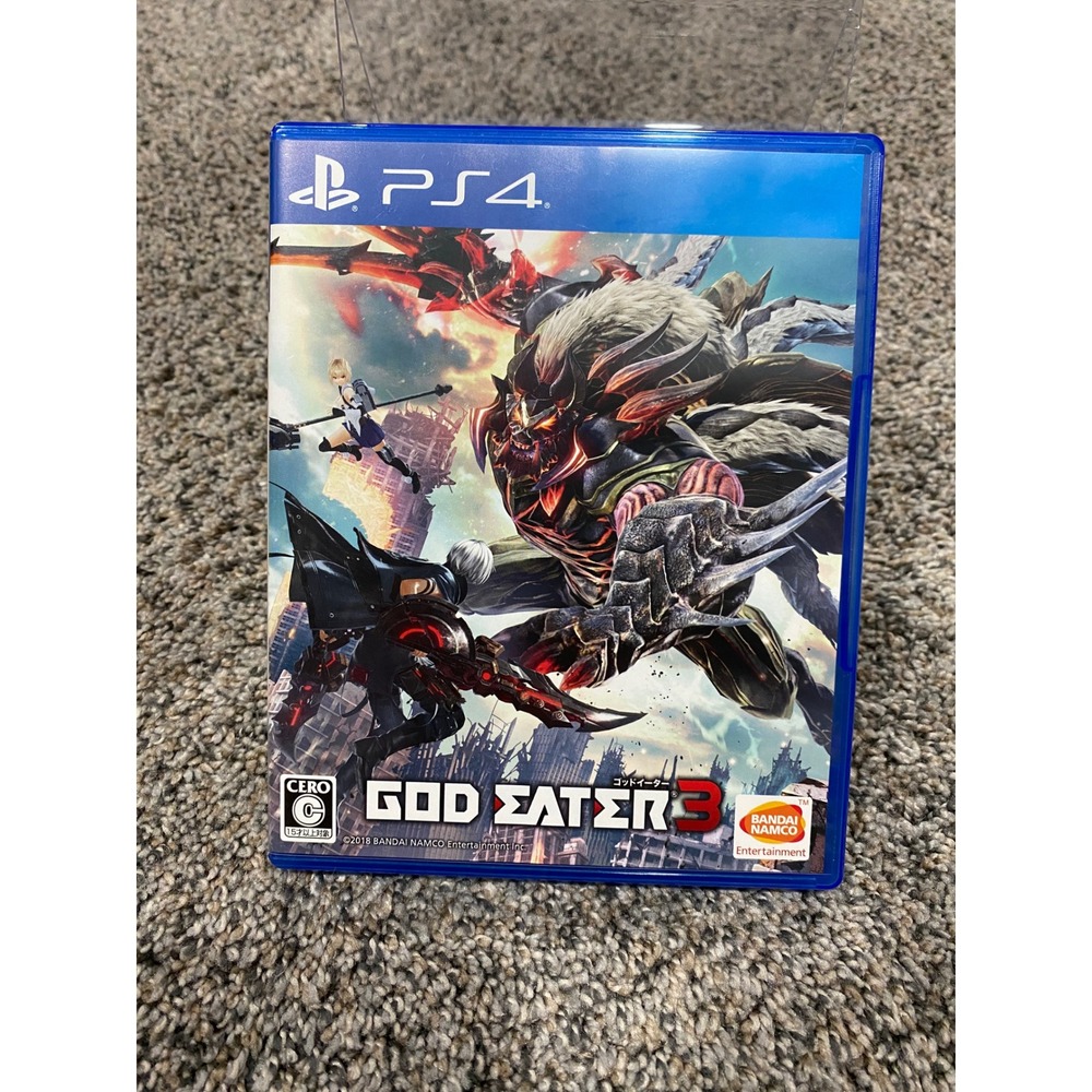 Video Game PS4 Japanese Import God Eater 3 Bandai Namco